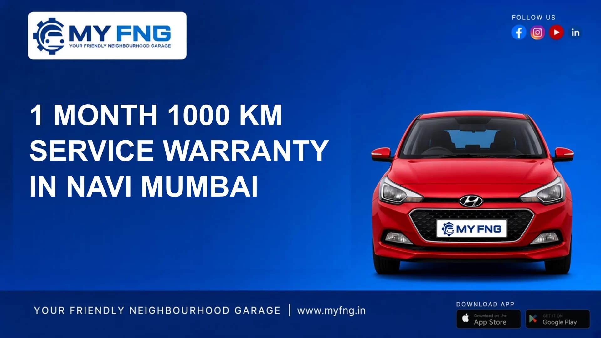 1 Month 1000 Km Service Warranty in Navi Mumbai