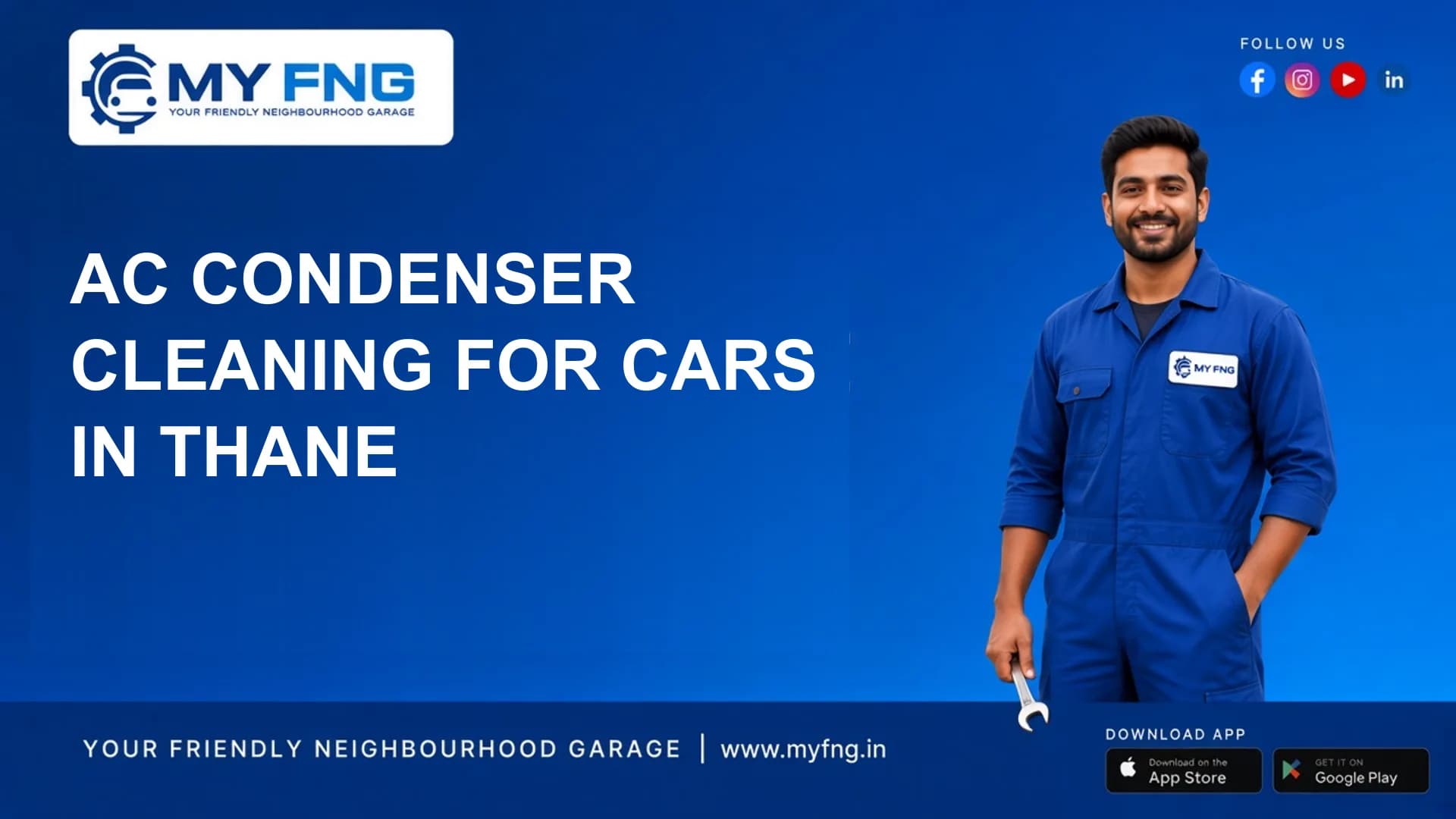 AC Condenser Cleaning for Cars in Thane
