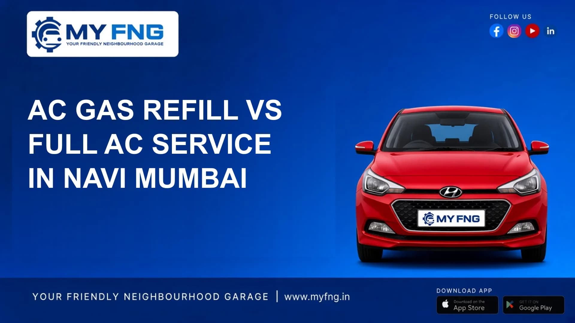 AC Gas Refill vs Full AC Service in Navi Mumbai
