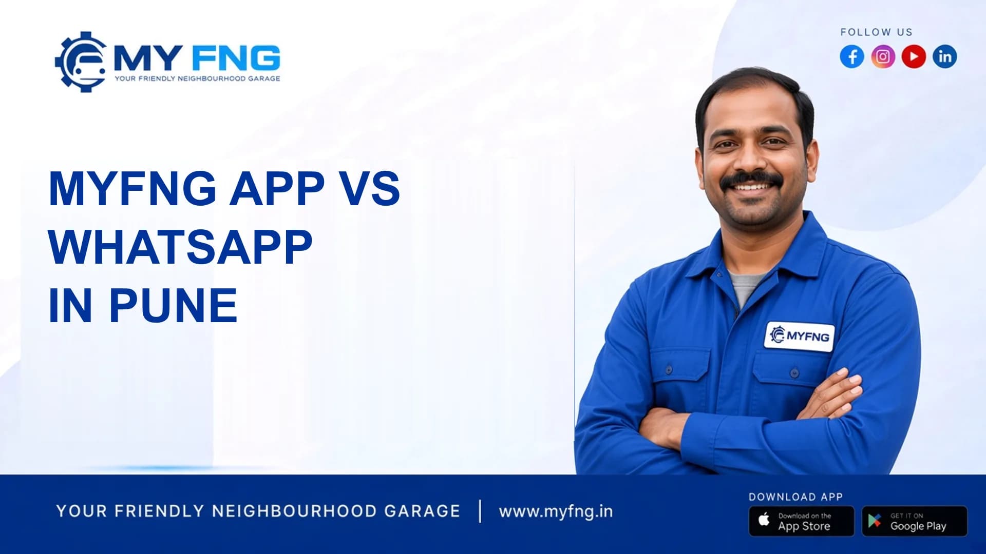MyFNG App vs WhatsApp in Pune