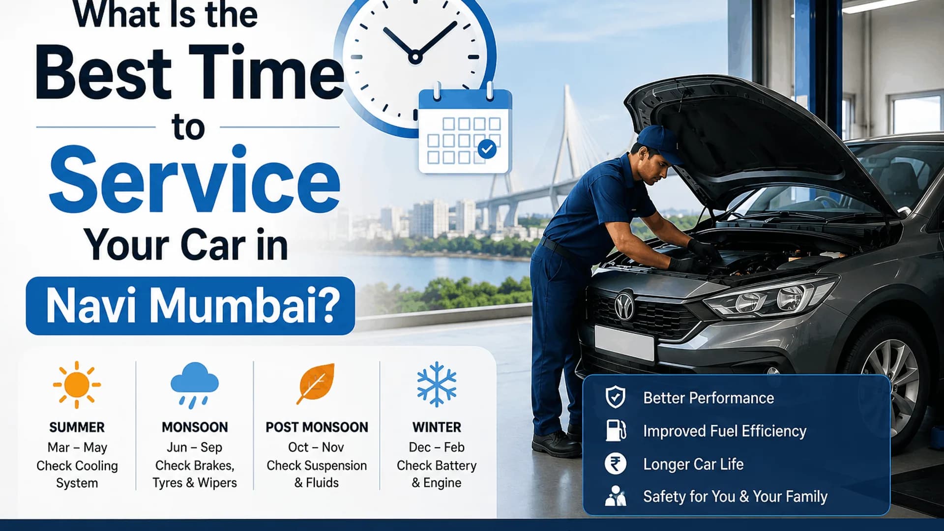 What Is the Best Time to Service Your Car in Navi Mumbai?