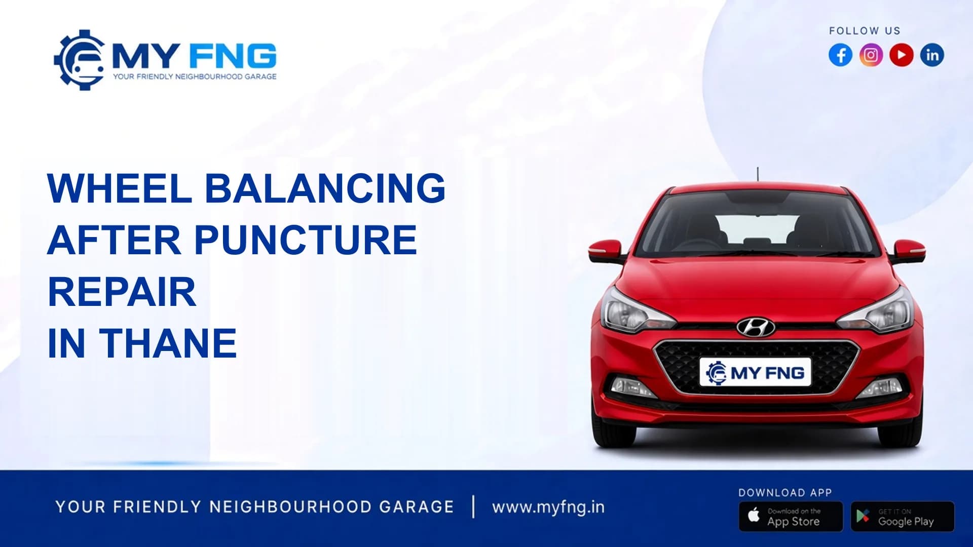 Wheel Balancing After Puncture Repair in Thane