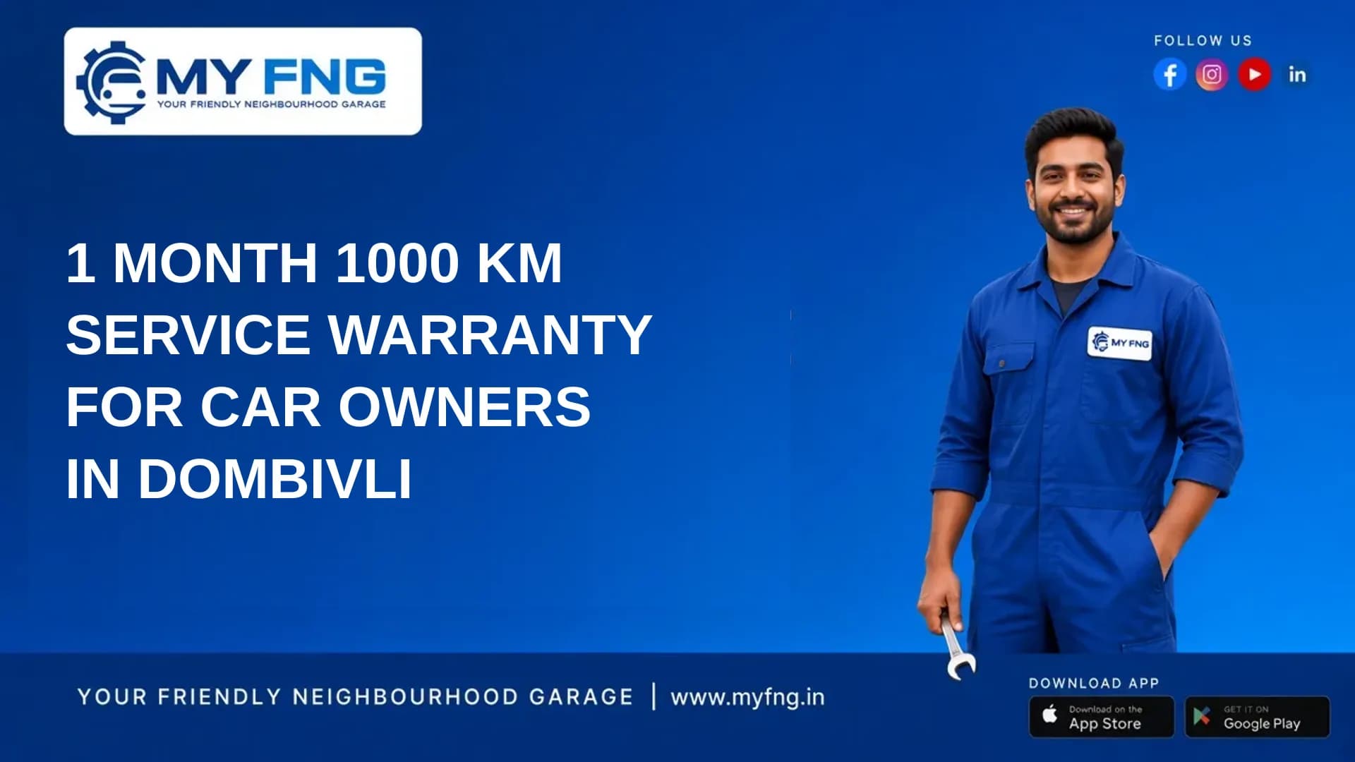 1 Month 1000 Km Service Warranty for Car Owners in Dombivli