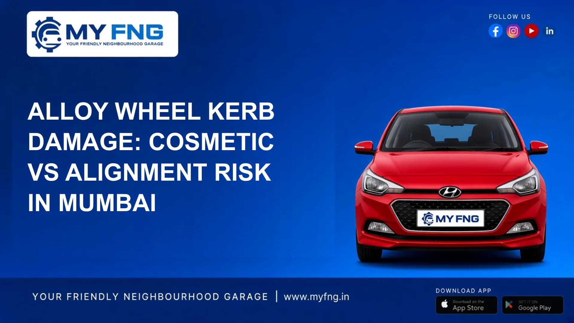 Alloy Wheel Kerb Damage: Cosmetic vs Alignment Risk in Mumbai