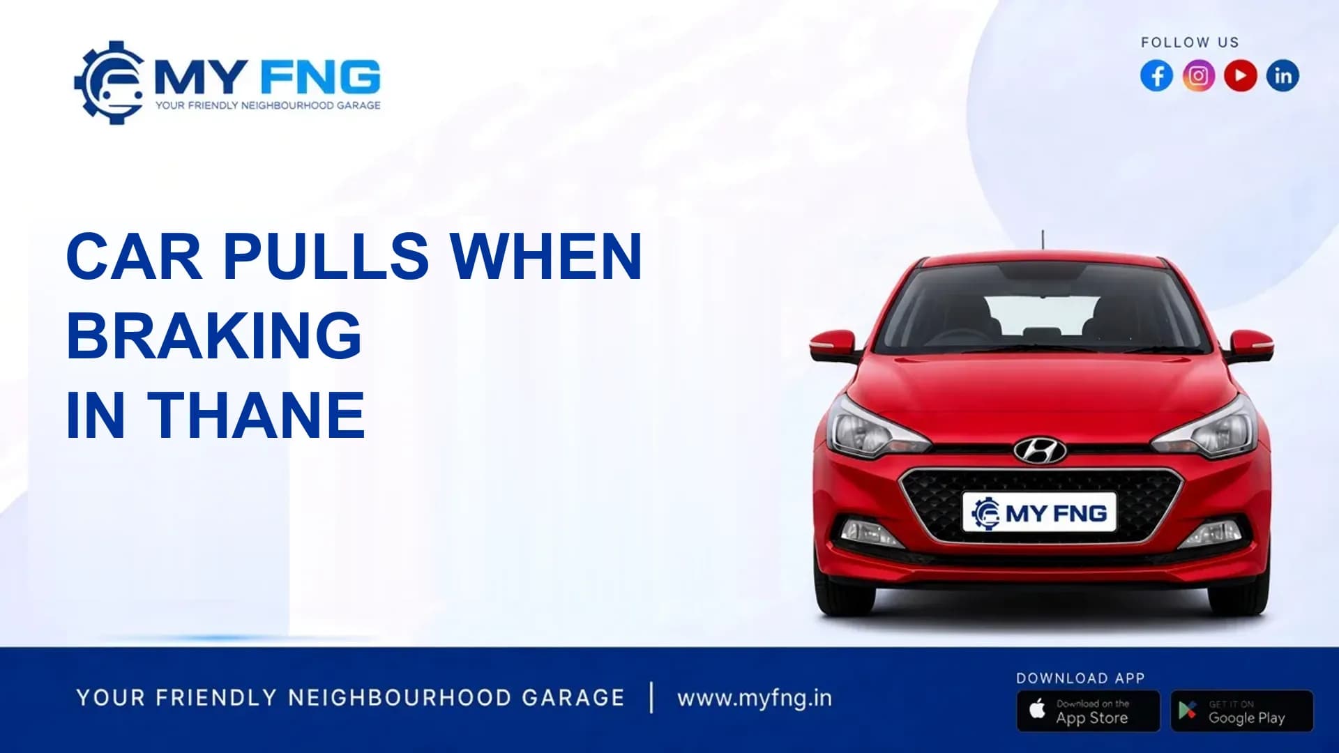 Car Pulls When Braking in Wet Traffic in Thane