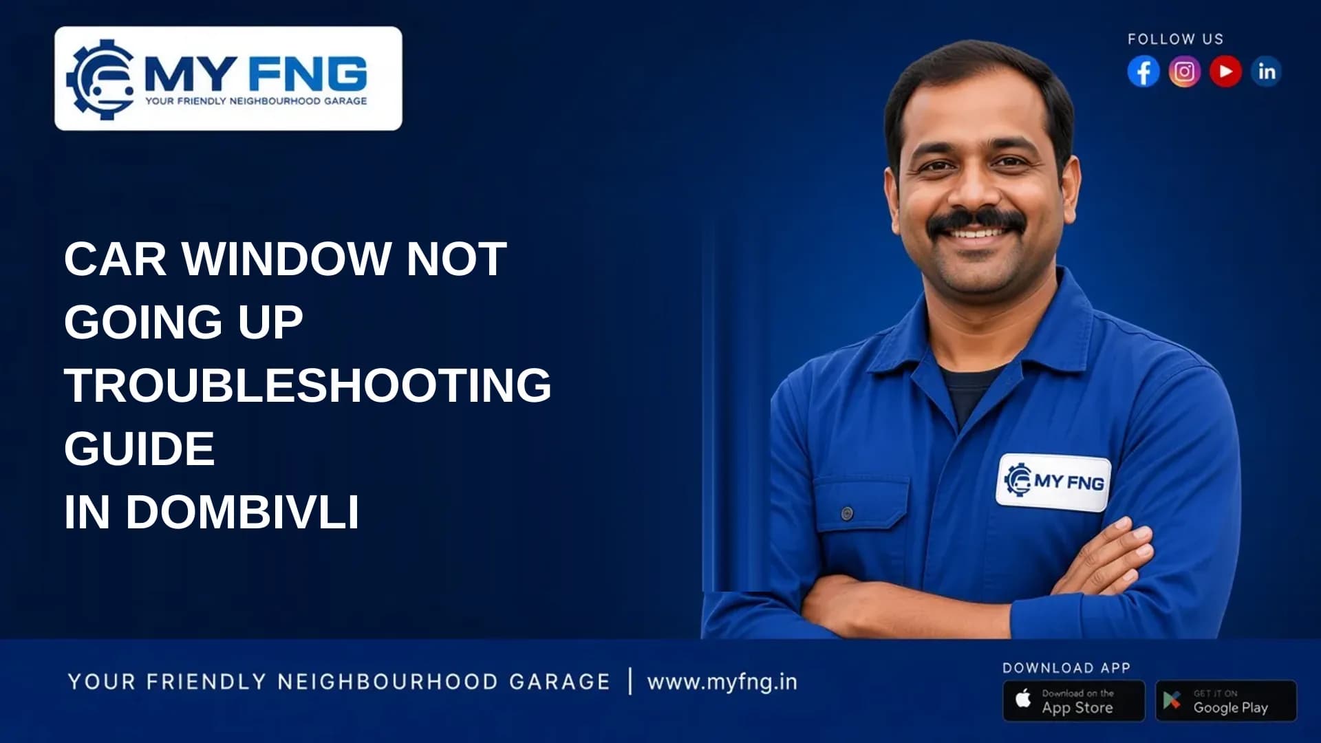 Car Window Not Going Up Troubleshooting Guide in Dombivli