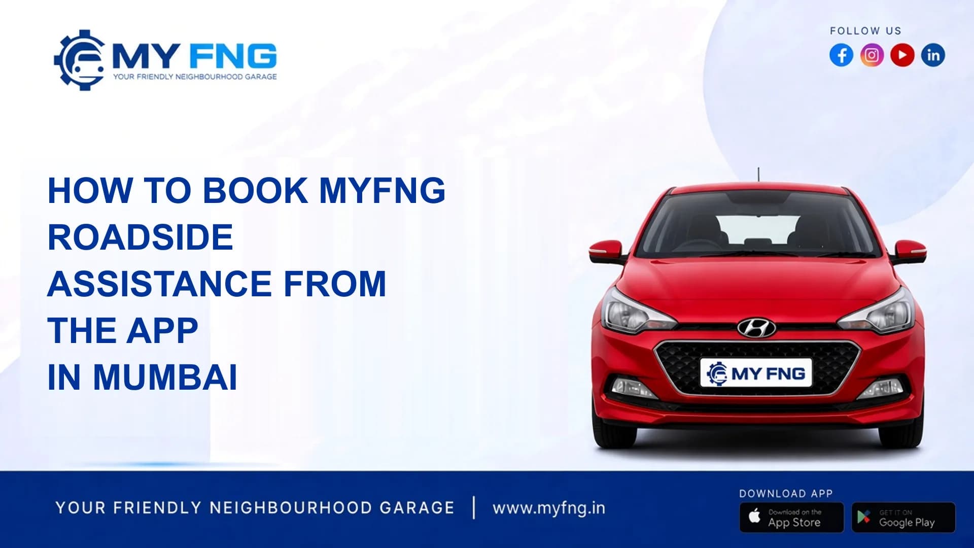 How to Book MyFNG Roadside Assistance from the App in Mumbai