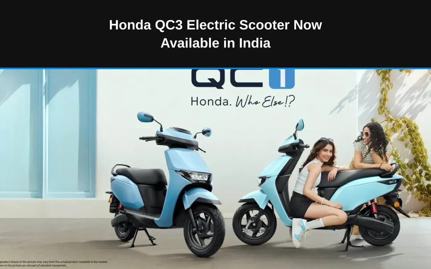 Honda QC3 Electric Scooter Now Available in India