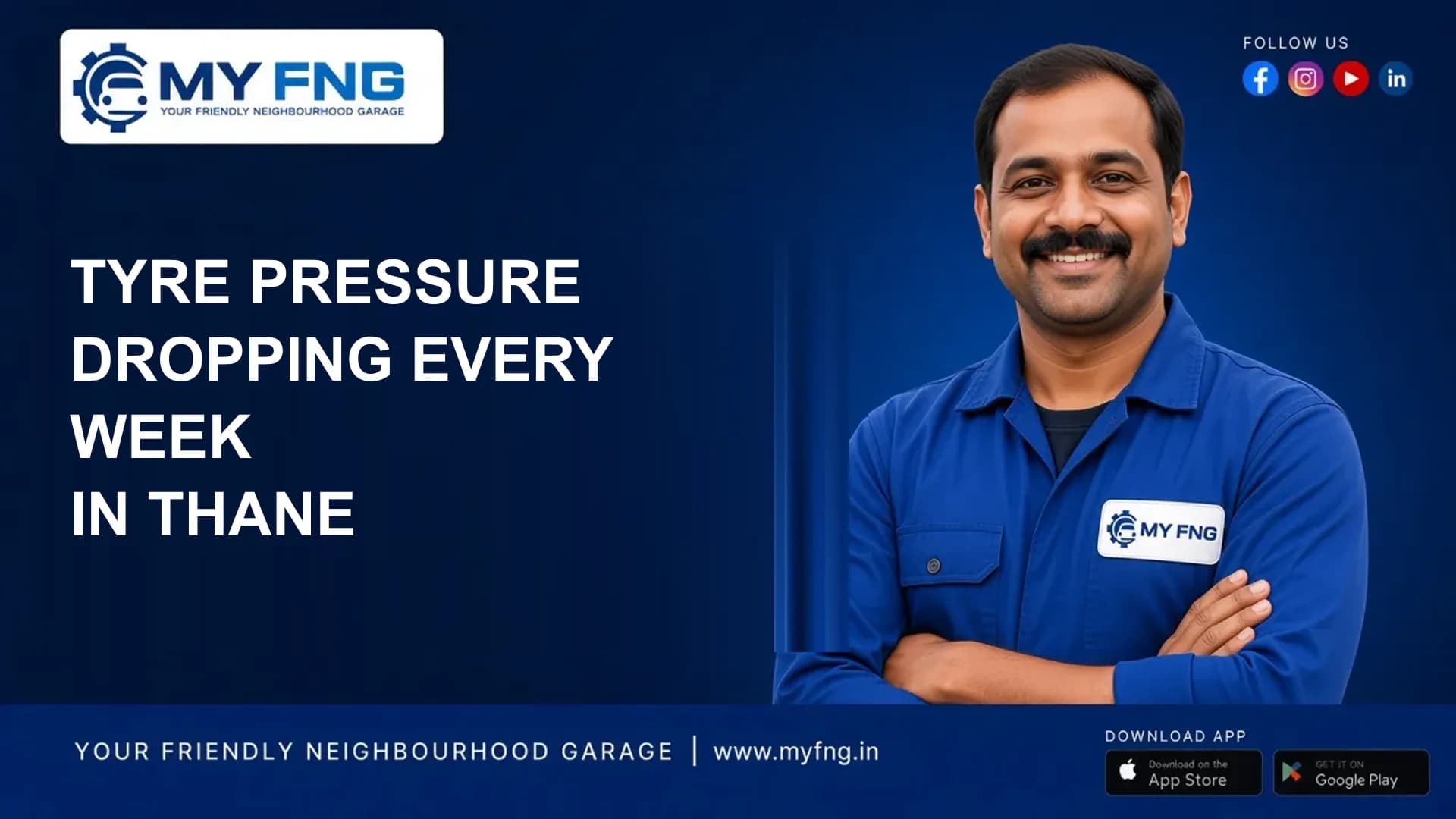 Tyre Pressure Dropping Every Week in Thane