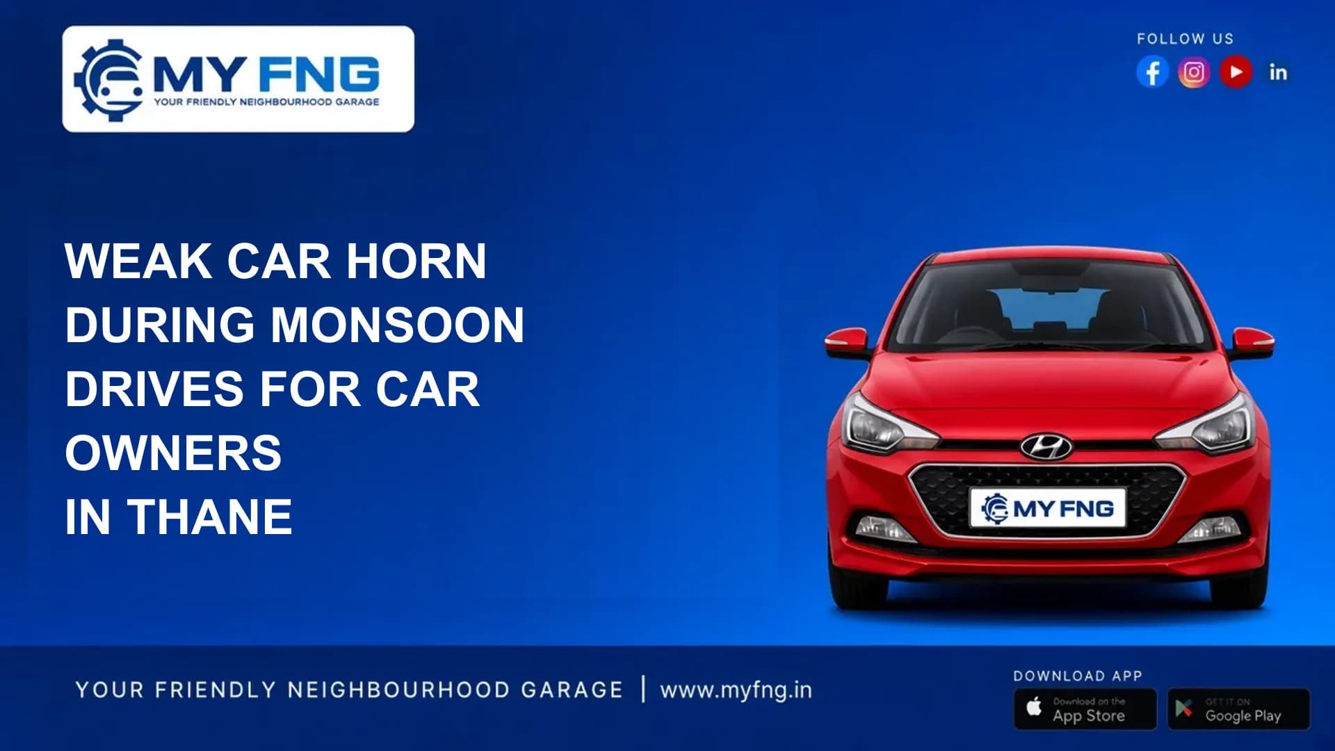 Weak Car Horn During Monsoon Drives in Thane